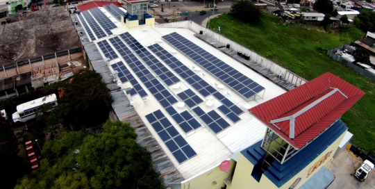 proyectos grupo proteger honduras division fotovoltaica sistema autoproductor de energia plaza la granja