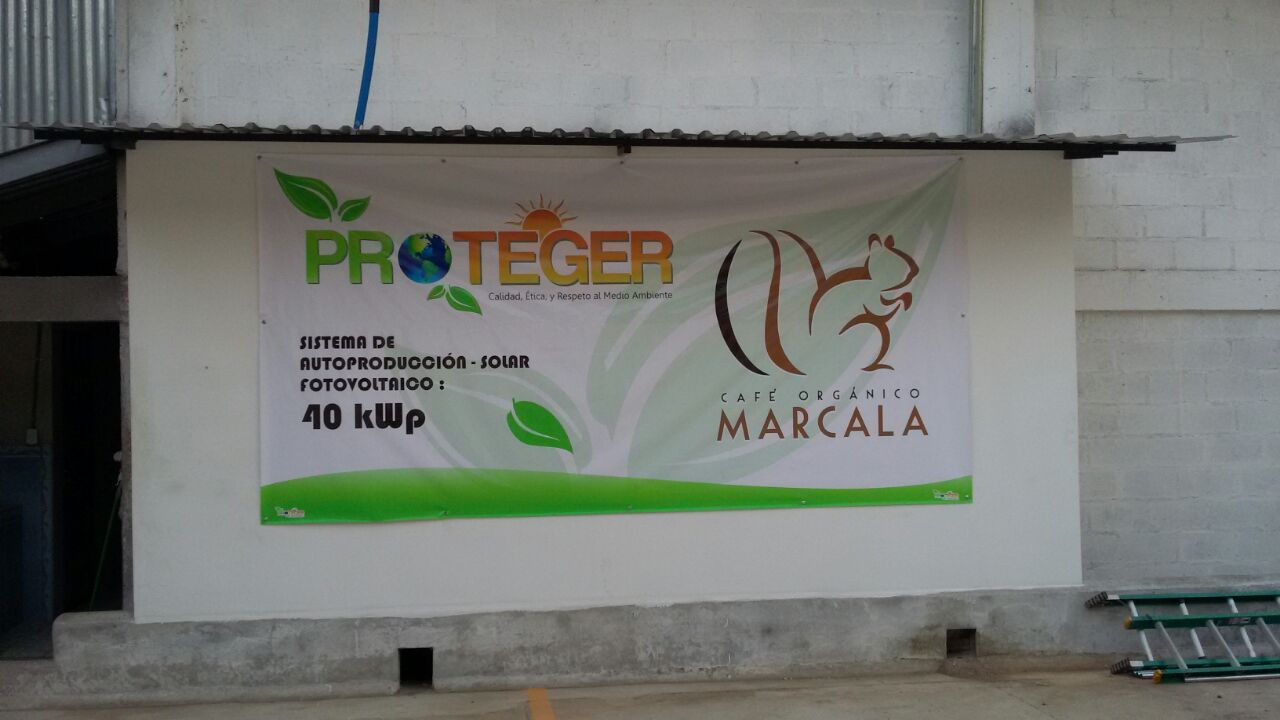 Sistema de Autoproducción Solar Fotovoltaico Beneficio Húmedo Café Orgánico Marcala (COMSA)