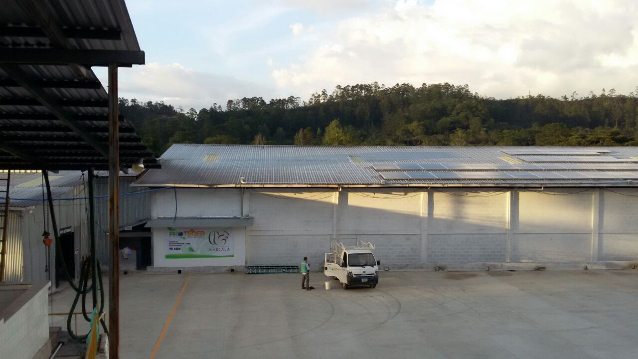Sistema de Autoproducción Solar Fotovoltaico Beneficio Húmedo Café Orgánico Marcala (COMSA)