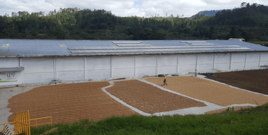 sistema De Autoproducción Solar Fotovoltaico COMSA, Cafè Organico Marcala La Paz Grupo Proteger